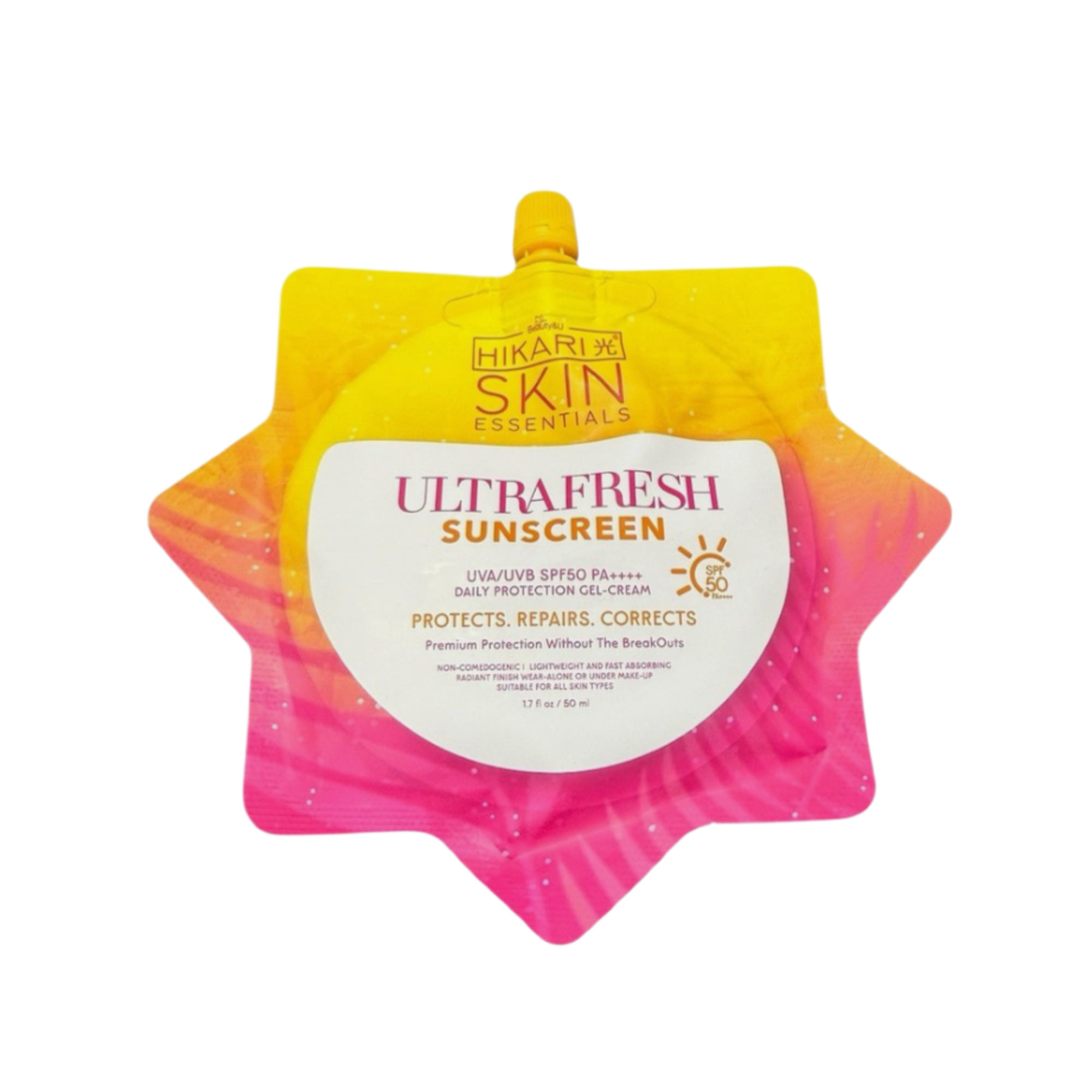 Beauty&U Hikari Skin Essentials Ultrawhite Sunscreen SPF50 PA++++ (50ml)