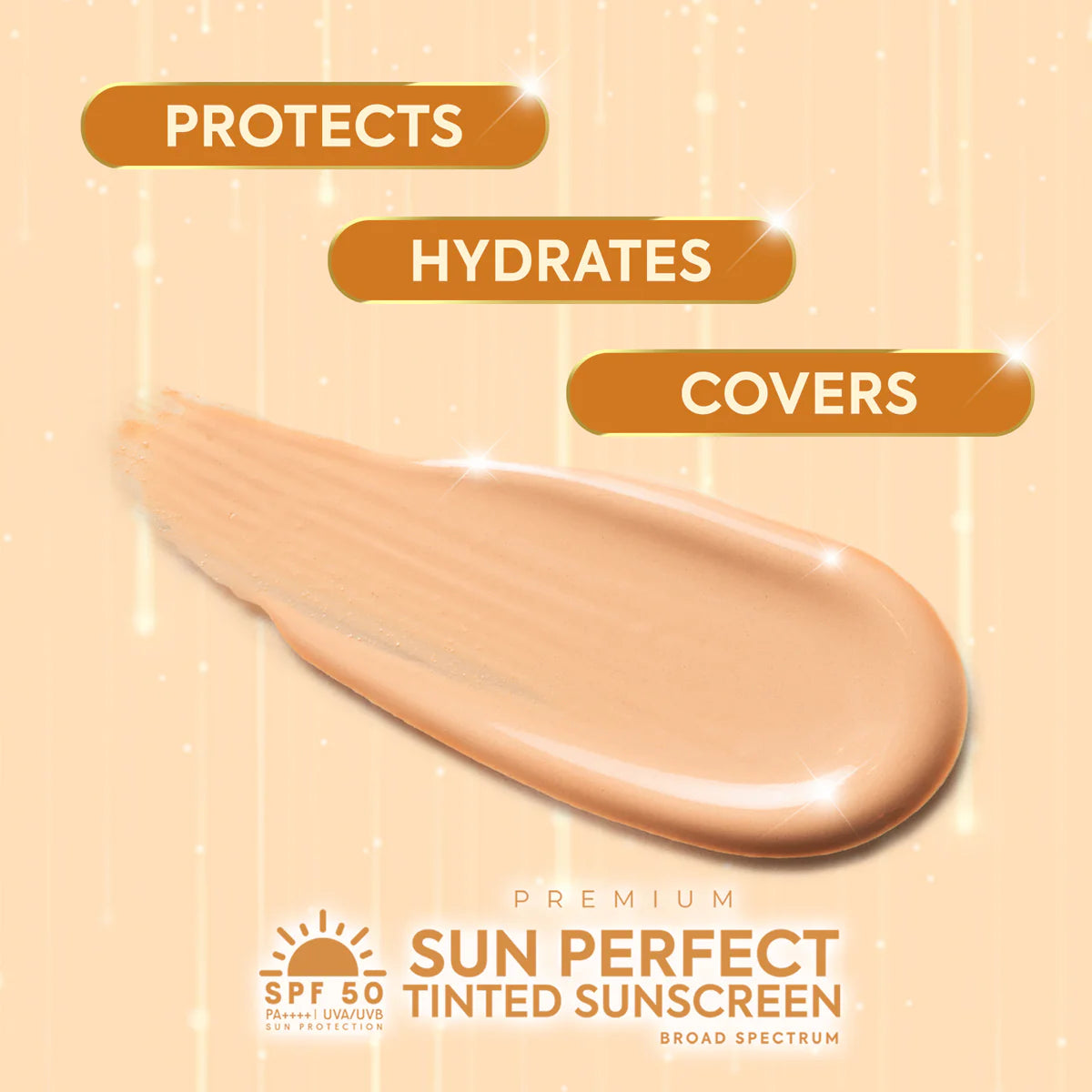 Beauty&U Hikari Skin Essentials Ultrawhite Tinted Sunscreen SPF50 PA++++ (50 ml)