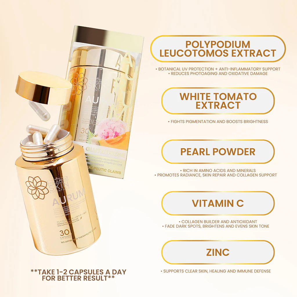 Beauty&U Hikari Skin Essentials Aurum S-Acetyl Glutathione 30capsule