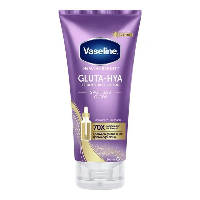 Vaseline Healthy Bright Gluta-Hya Serum Burst Lotion Spotless Glow 290ml