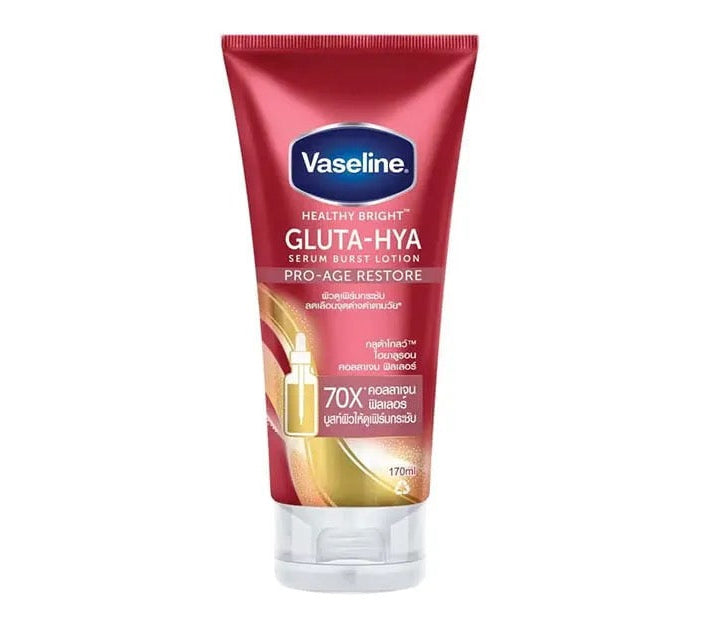 Vaseline Healthy Bright Gluta-Hya Serum Burst Lotion Pro-Age Restore 300ml