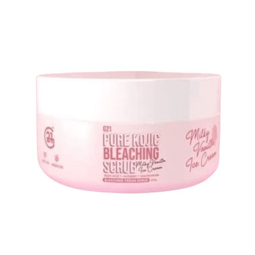 G21 Pure Kojic Bleaching Scrub Milky Vanilla Ice Cream 300g