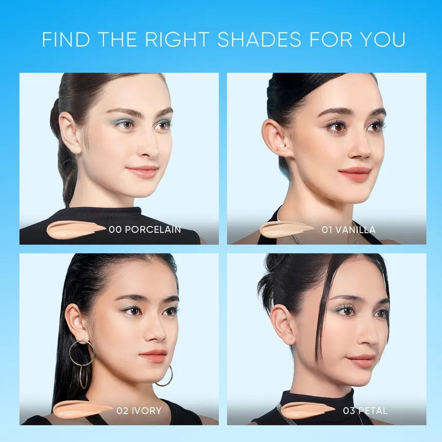 Skintific Perfect Stay Velvet Matte Cushion 11g - 8 Shades