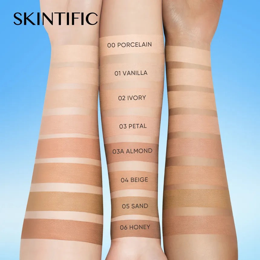 Skintific Perfect Stay Velvet Matte Cushion 11g - 8 Shades