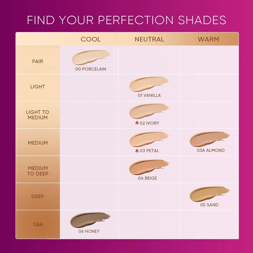 Skintific Cover Glow Perfect Cushion 11g - 8 shades