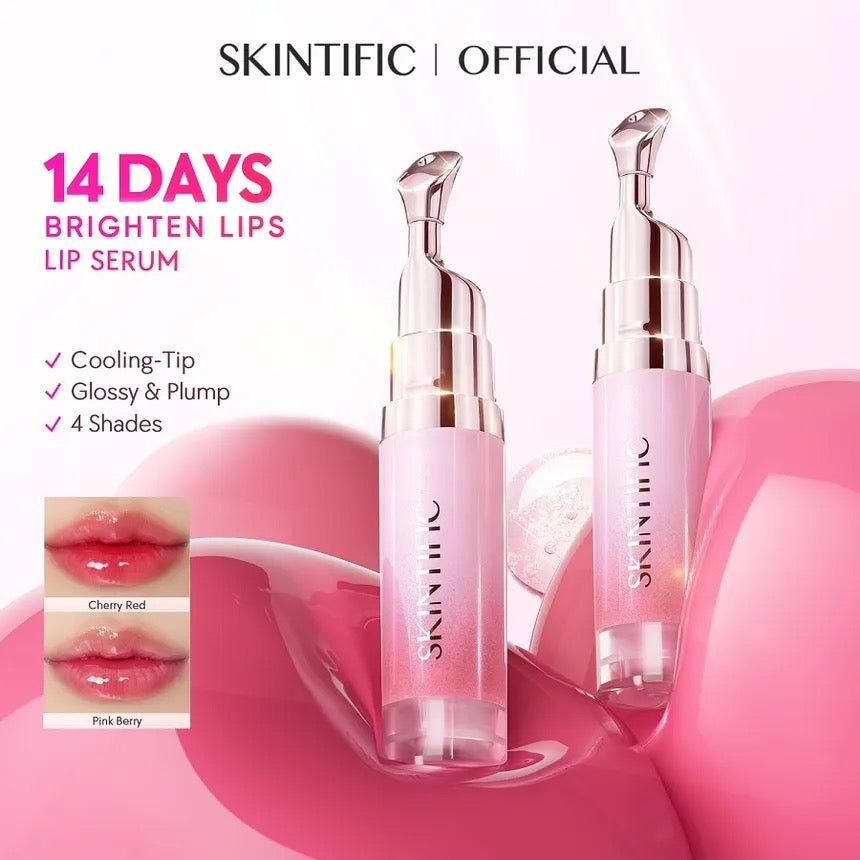 Skintific Peptide Nourishing Brightening Lip Serum 6.5ml - 6 Colors