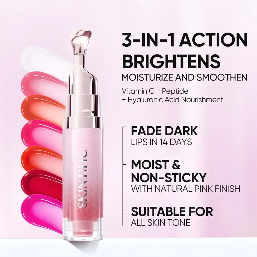Skintific Peptide Nourishing Brightening Lip Serum 6.5ml - 6 Colors