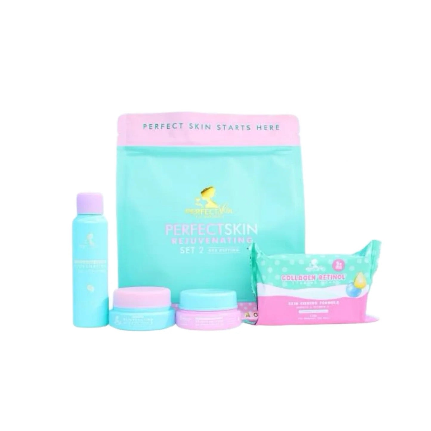 Perfect Skin Rejuvenating Set 2 Anti Aging & Melasma 185g