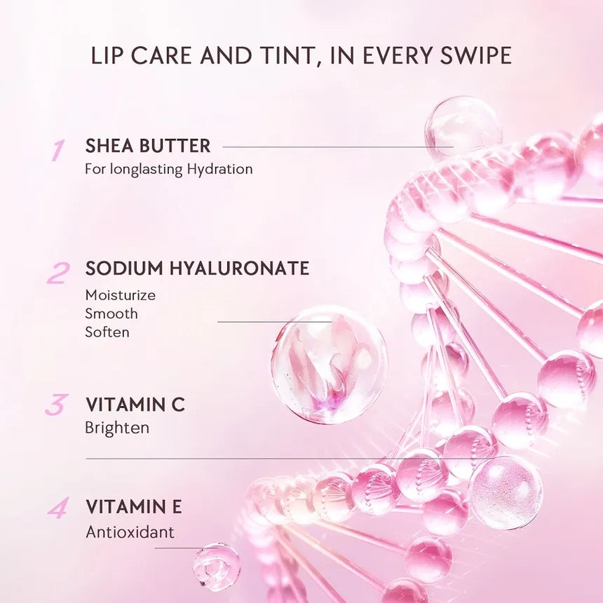 Skintific Peptide Nourishing Brightening Lip Serum 6.5ml - 6 Colors