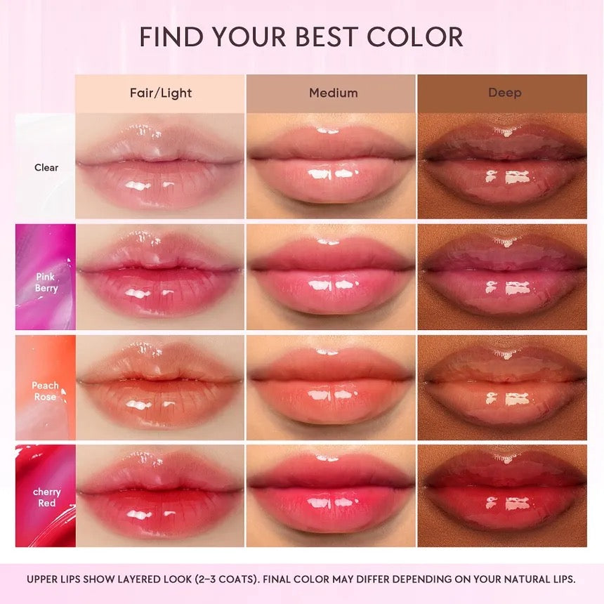 Skintific Peptide Nourishing Brightening Lip Serum 6.5ml - 6 Colors