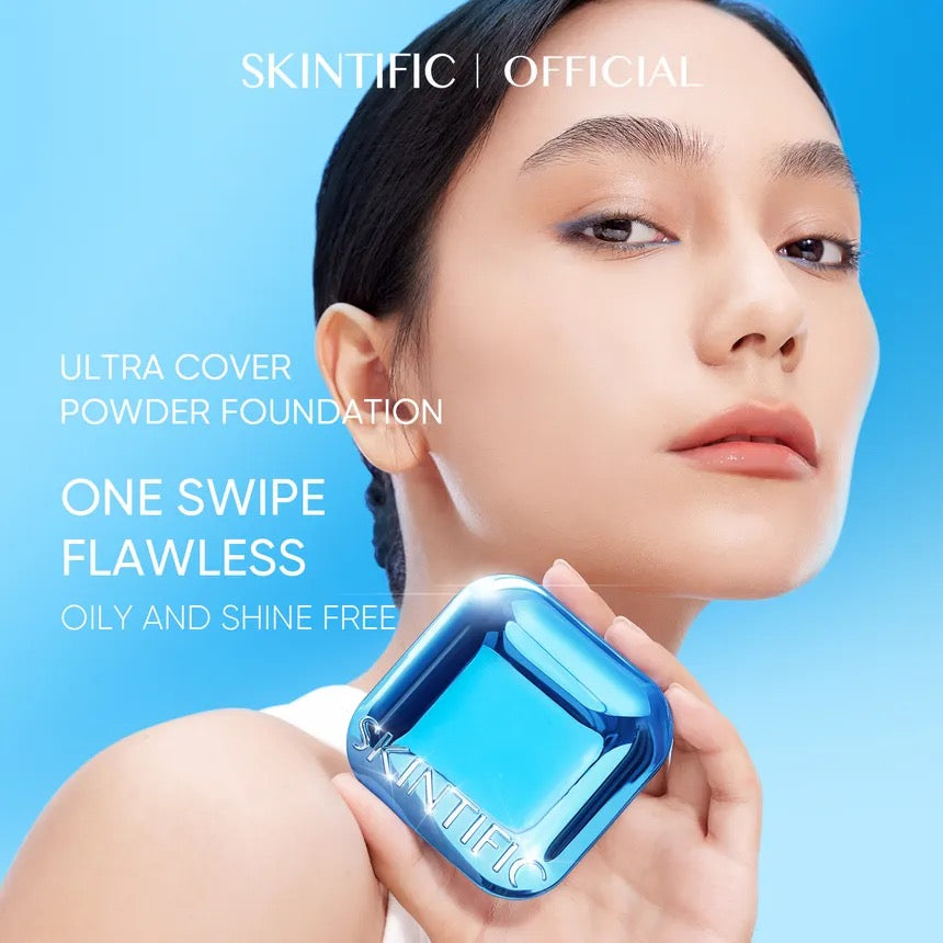 Skintific Ultra Cover Powder Foundation 9g - 6 Shades