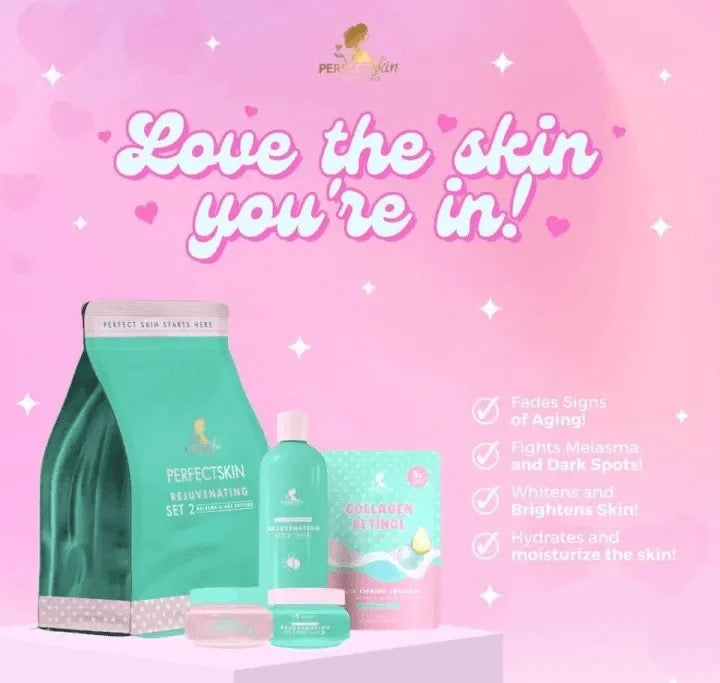 Perfect Skin Rejuvenating Set 2 Anti Aging & Melasma 185g