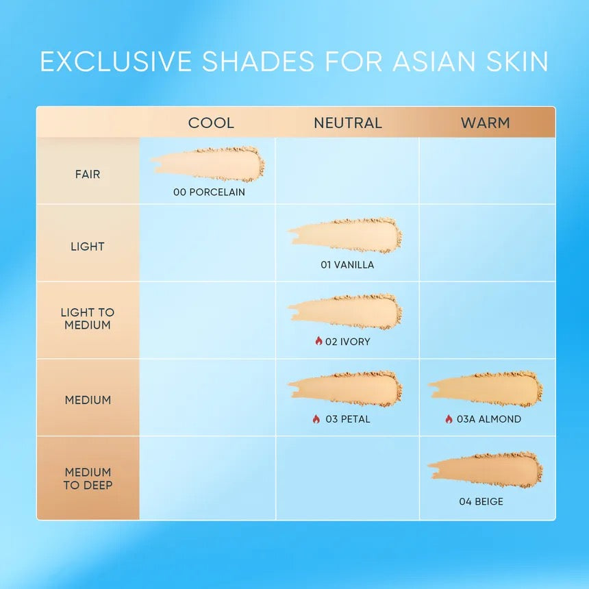 Skintific Ultra Cover Powder Foundation 9g - 6 Shades