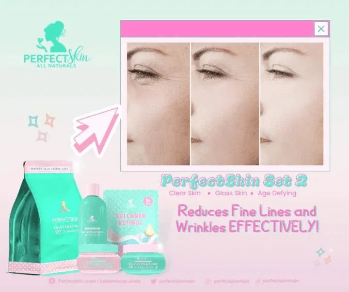 Perfect Skin Rejuvenating Set 2 Anti Aging & Melasma 185g