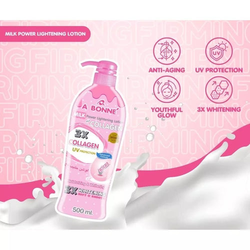 Abonne Milk Power Lightening Lotion Plus Collagen 500ml