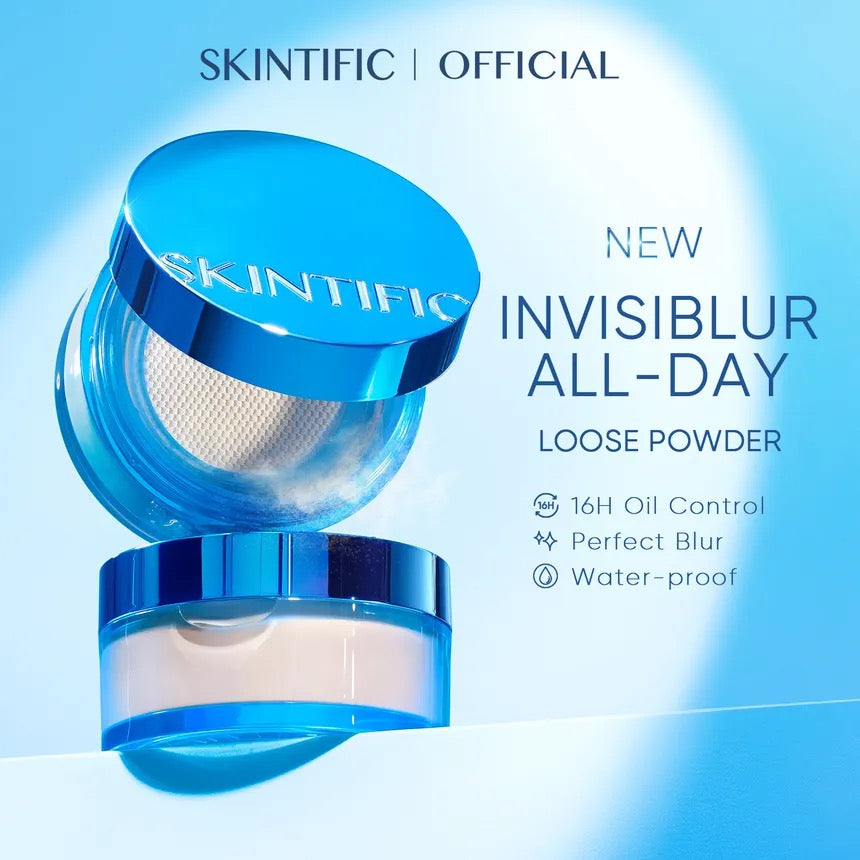 Skintific Invisiblur All Day Loose Powder 9g- 6 Shades