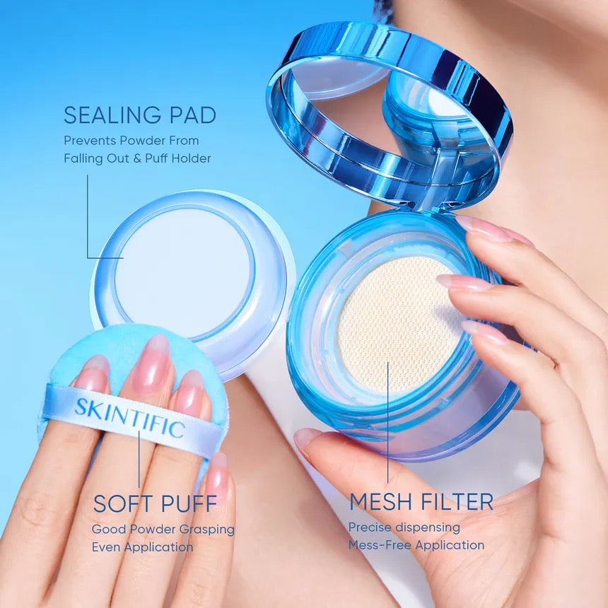 Skintific Invisiblur All Day Loose Powder 9g- 6 Shades