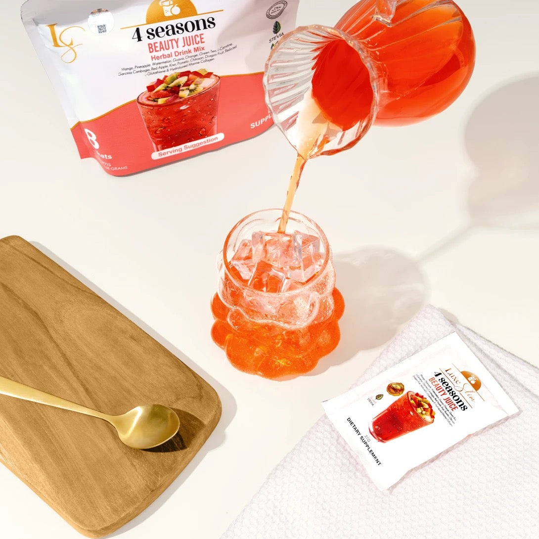 Luxe Slim 4 Season Beauty Juice Herbal Drink Mix 8x21g