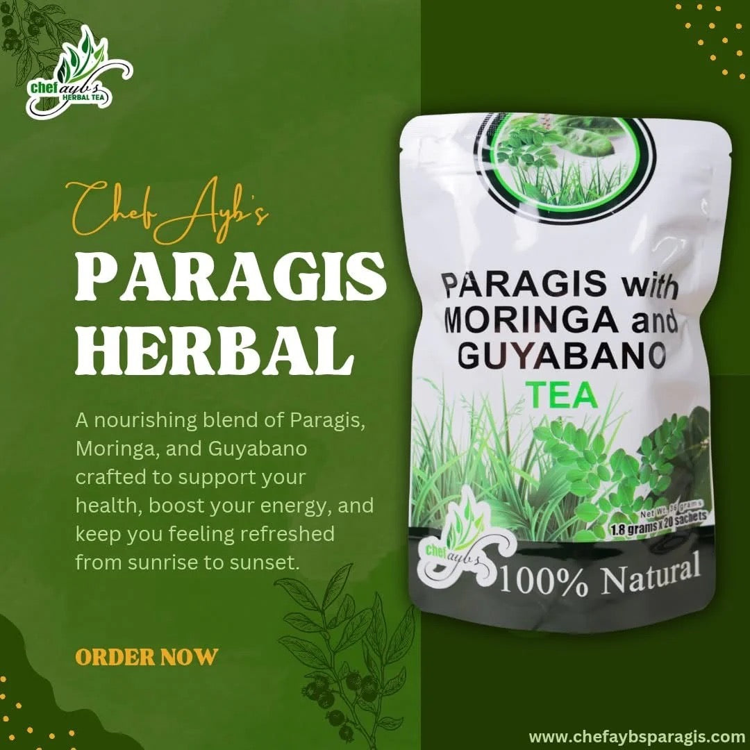 Chef Abys Paragis With Moringa And Guyabano Tea 20x1.8g (36g)