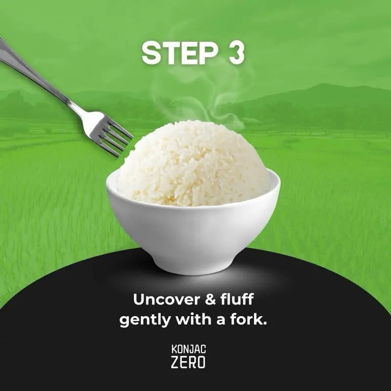 Luxe Slim Konjac Zero Shirataki Dry Rice 23kcal 500g