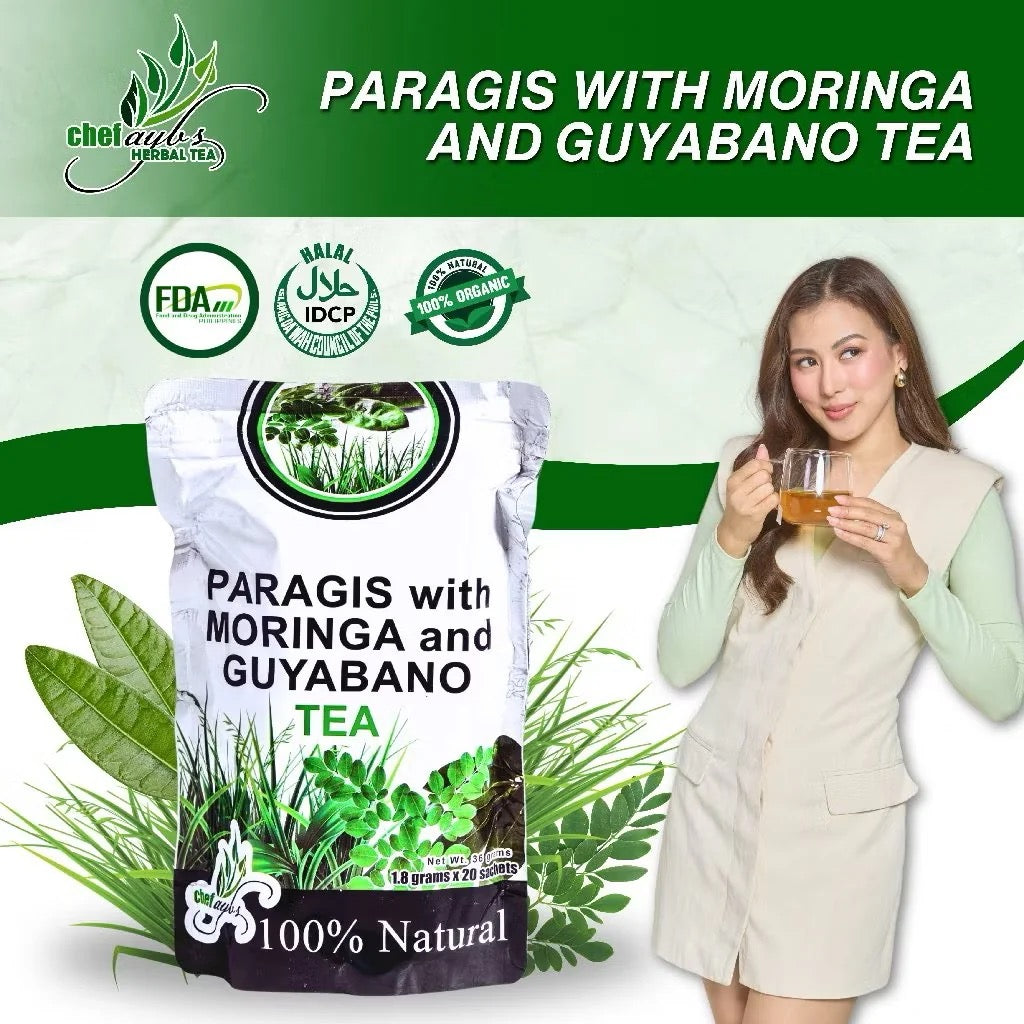 Chef Abys Paragis With Moringa And Guyabano Tea 20x1.8g (36g)