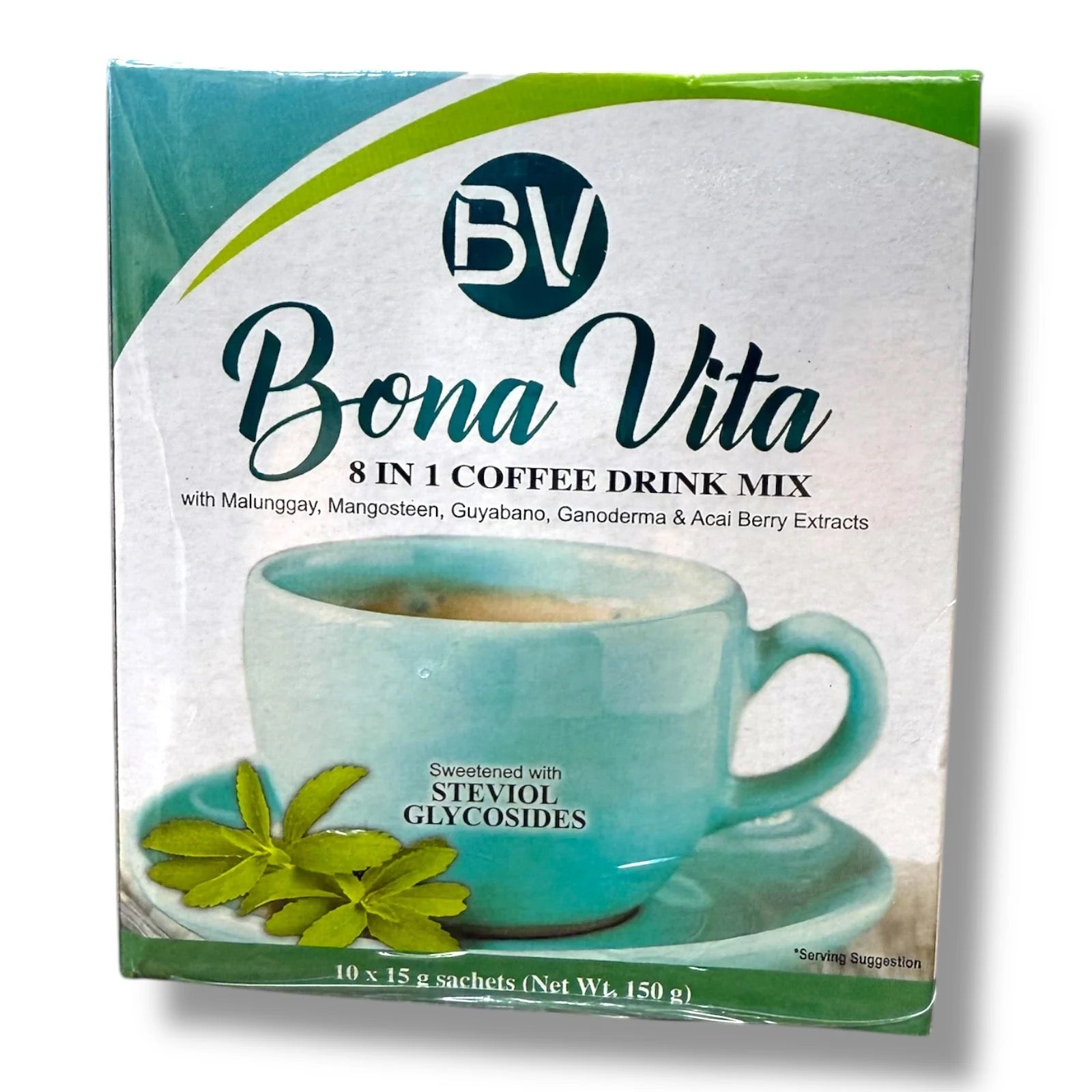 Bona Vita 8 in 1 Coffee Drink Mix 10x15g (150g)