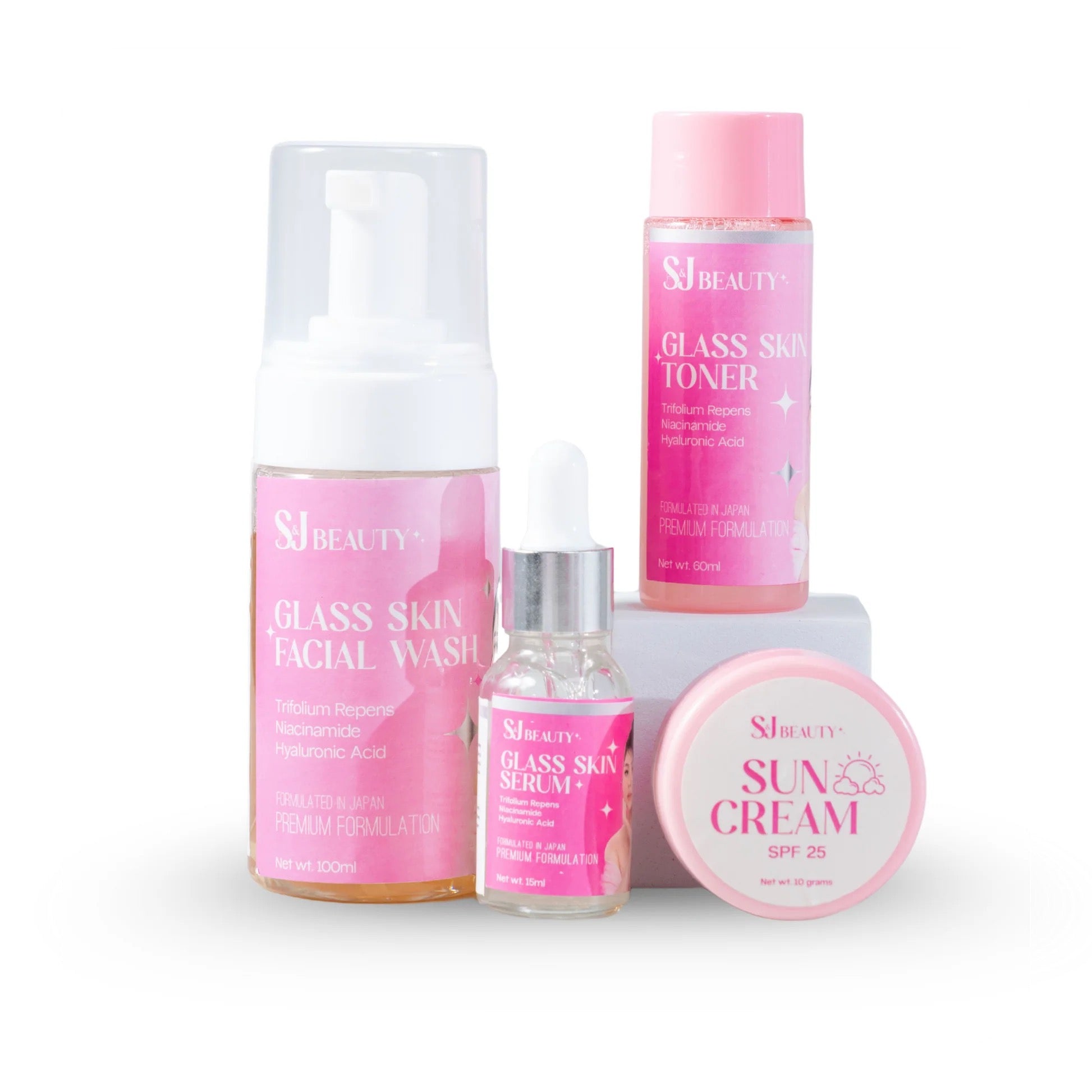 S&J Beauty Glass Skin Radiance Set