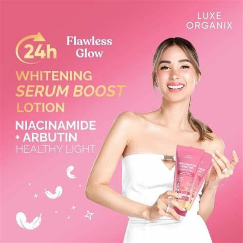 Luxe Organix Niacinamide + Arbutin Healthy Light Whitening Serum Lotion 350ml