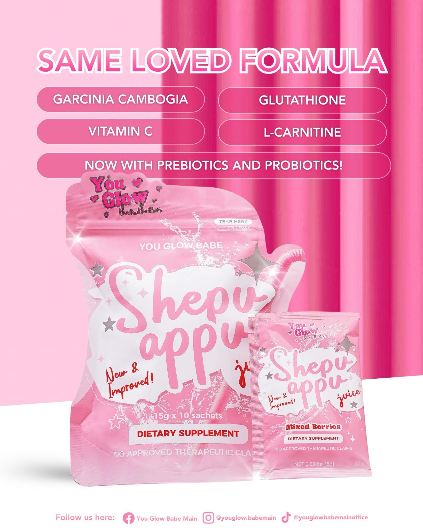 You Glow Babe Shepu Appu Juice (10×15g)