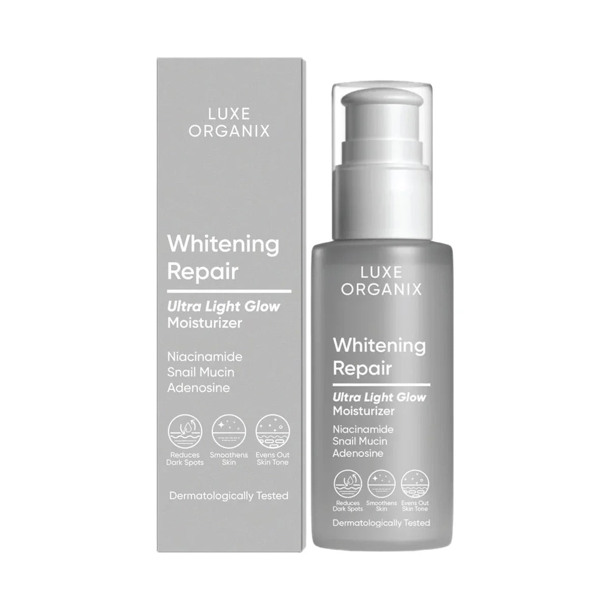 Luxe Organix Whitening Repair Ultra Light Glow Moisturizer 80ml