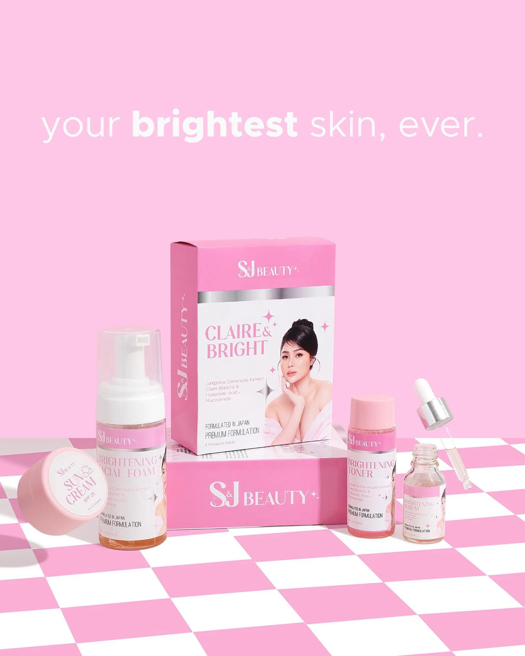 S&J Beauty Claire & Bright Set 350g