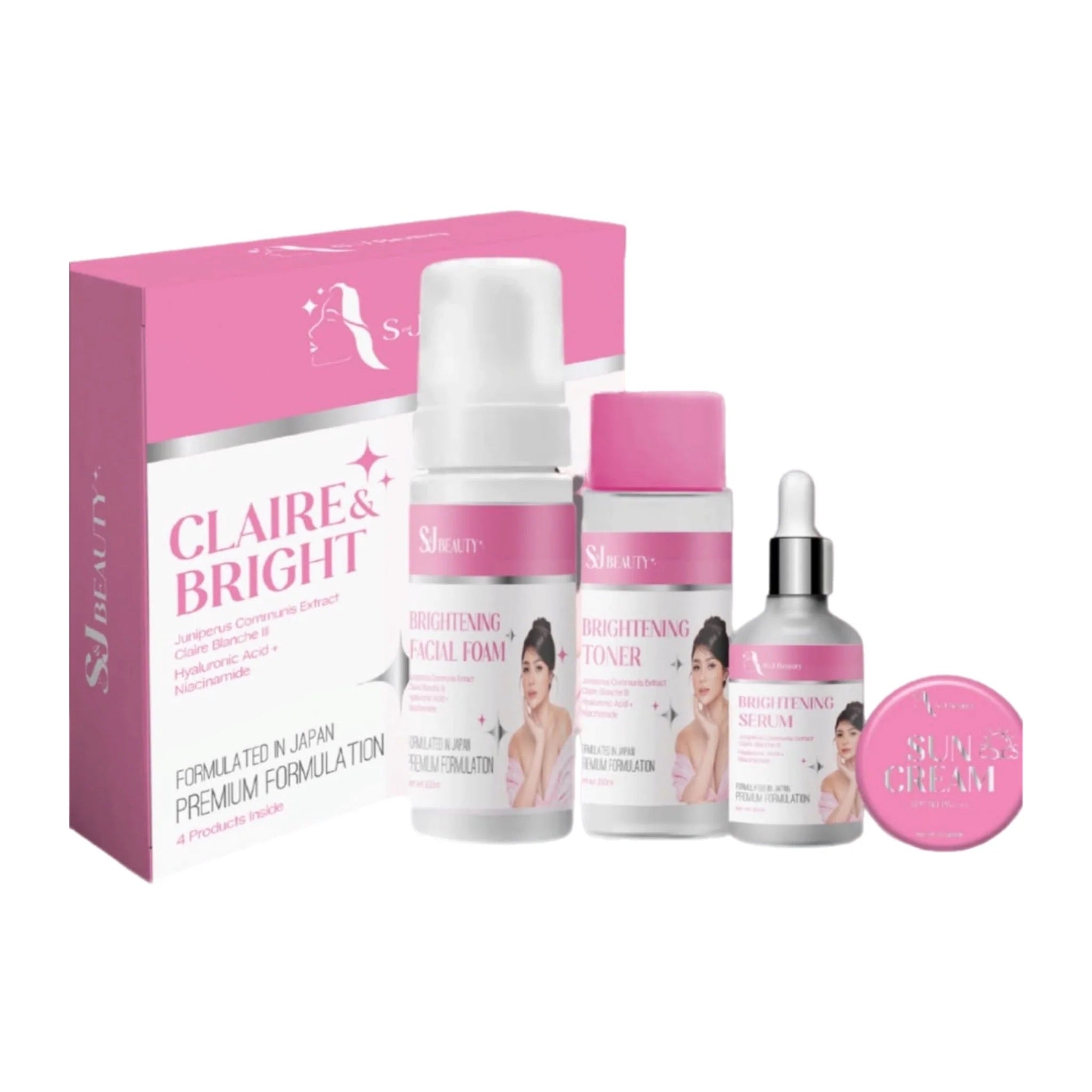 S&J Beauty Claire & Bright Set 350g
