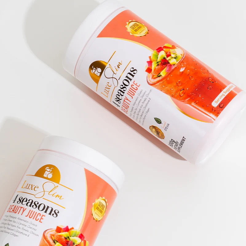 Luxe Slim 4 Season Beauty Juice Herbal Drink Mix Canister 500g