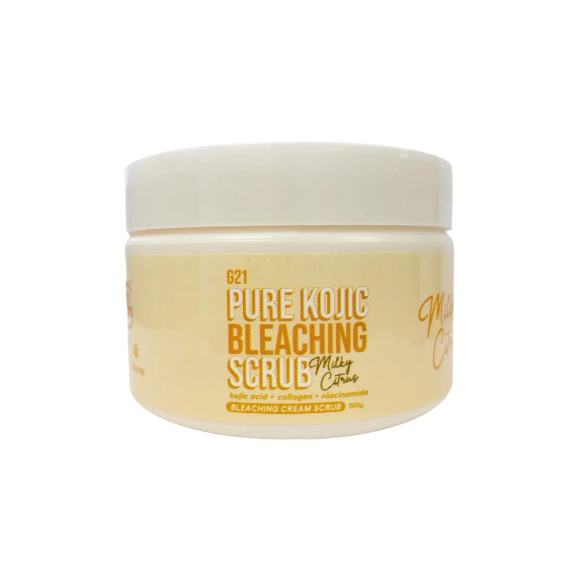 G21 Pure Kojic Bleaching Scrub Milky Citrus 300g