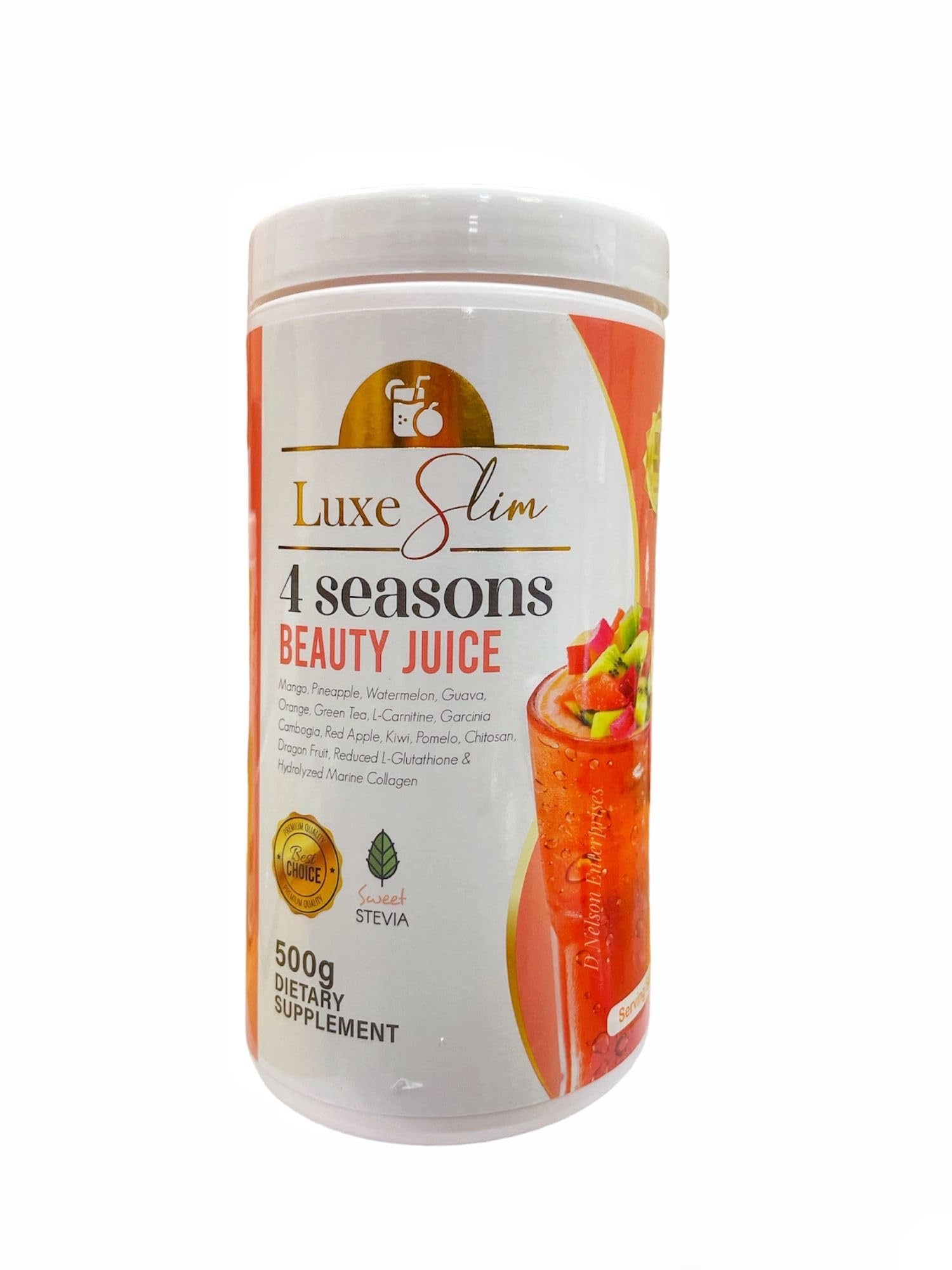 Luxe Slim 4 Season Beauty Juice Herbal Drink Mix Canister 500g