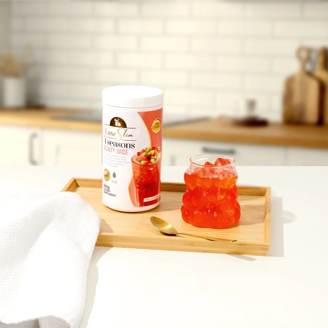 Luxe Slim 4 Season Beauty Juice Herbal Drink Mix Canister 500g