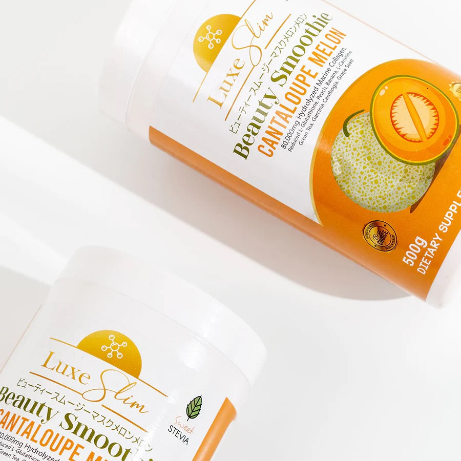 Luxe Slim Beauty Smoothie Cantaloupe Melon Canister 500g