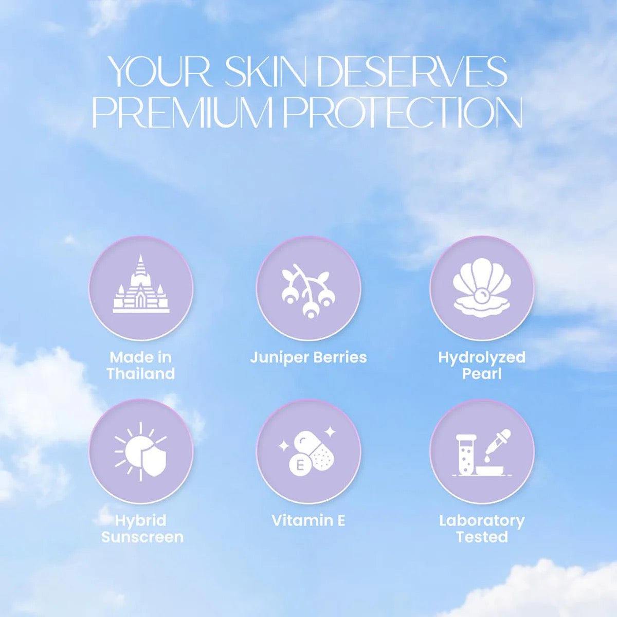 Manic Beauty Sunbeam Mousse Hybrid Sunscreen SPF50 PA++++ 50ml