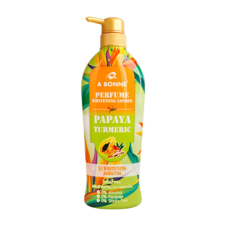 Abonne Perfume Whitening Lotion Papaya Turmeric X3 500ml