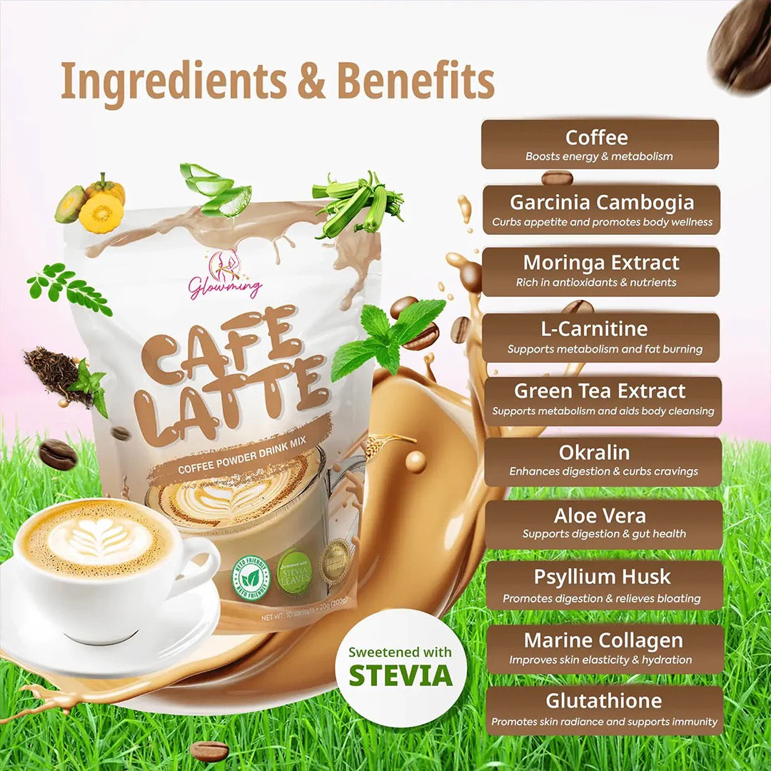 Glowming Shape by CC Caffe Latte 10x20g