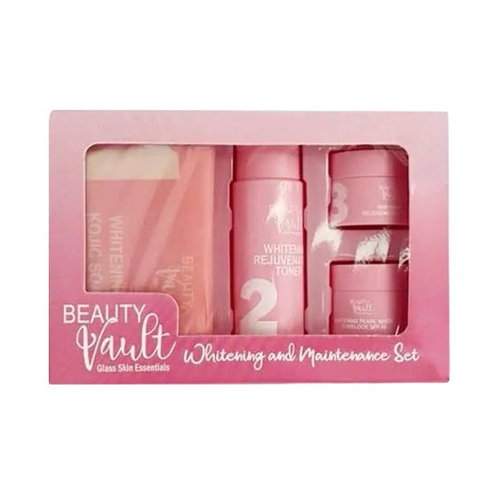 Beauty Vault Glass Skin Essentials Whitening & Maintenance Set 215g