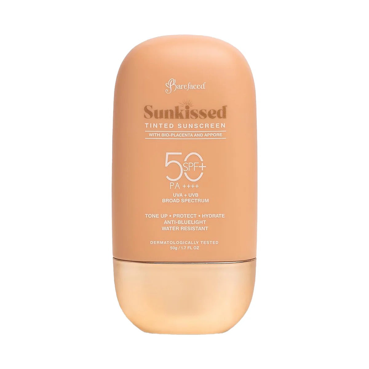 Barefaced Sunkissed Tinted Sunscreen SPF 50 PA ++++ 50g