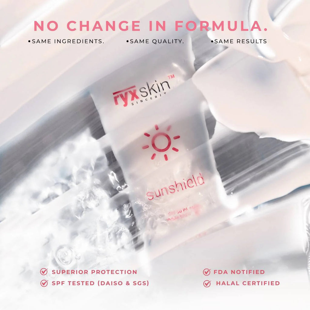RYX Skin Sunshield SPF 50 PA+++ 50mL