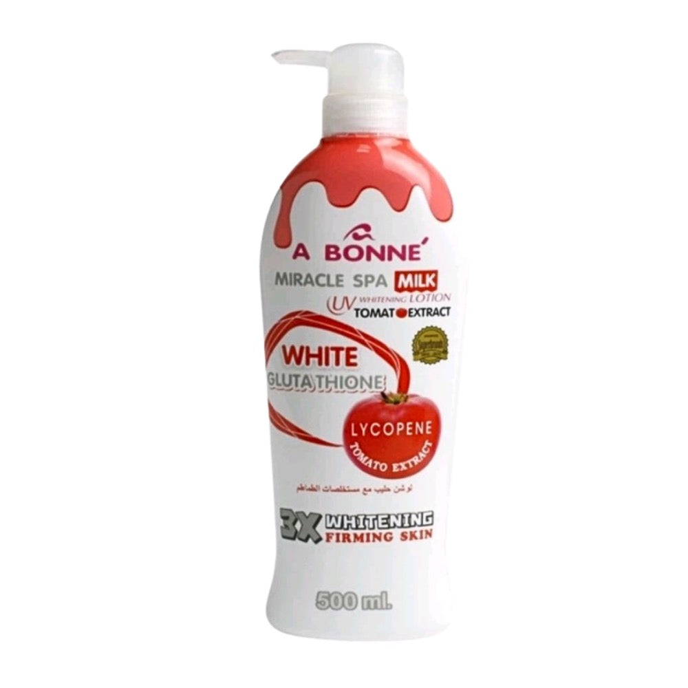 Abonne UV Miracle Spa Milk Lotion Tomato Extract x3 500ml