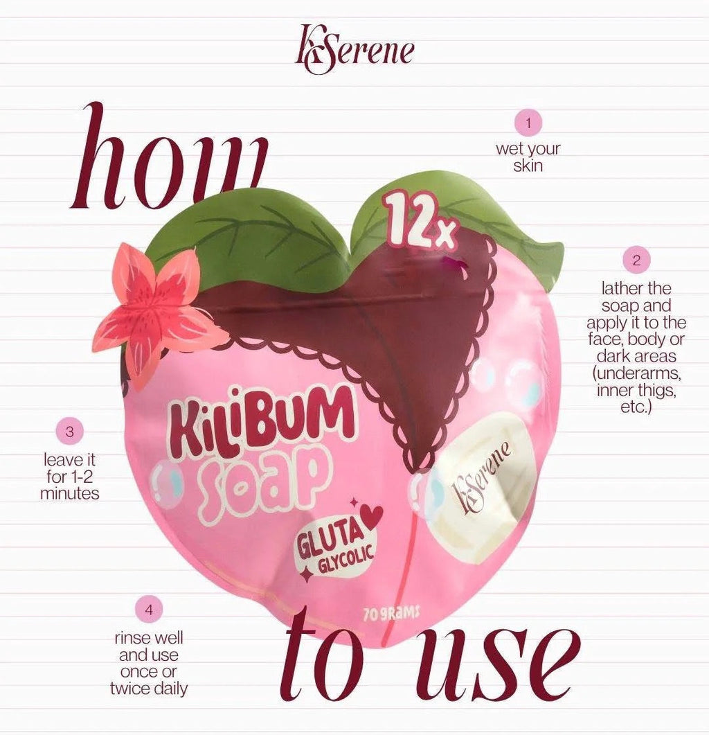 Kserene Kilibum Soap Gluta Gycolic 3x70g