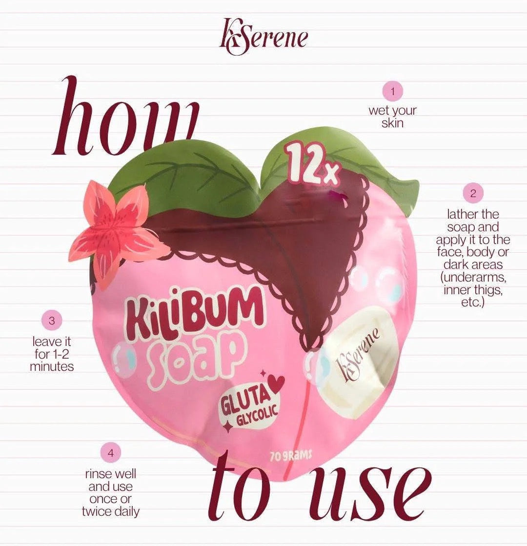 Kserene Kilibum Soap Gluta Gycolic 3x70g