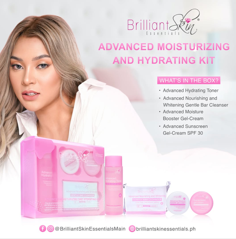 Brilliant Skin Advanced Moisturizing And Hydrating Kit 275g