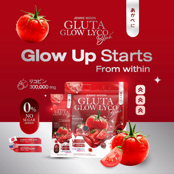 Jennie Moon Gluta Glow Lyco Blink 30x10g